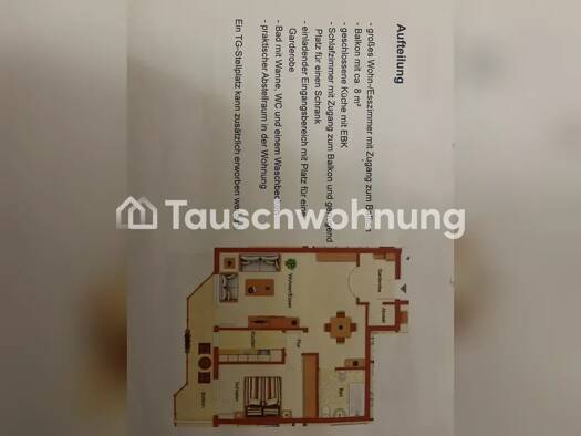 Wohnung zur Miete Tauschwohnung 750 € 2 Zimmer 61 m² Ziegelhausen Heidelberg 69118