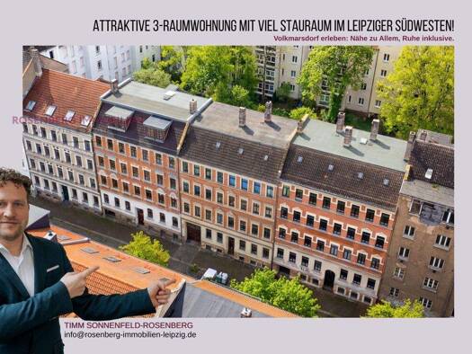 Wohnung zum Kauf 119.900 € 3 Zimmer 79,7 m² EG Paulinenstraße 7 WE01 Volkmarsdorf Leipzig / Volkmarsdorf 04315