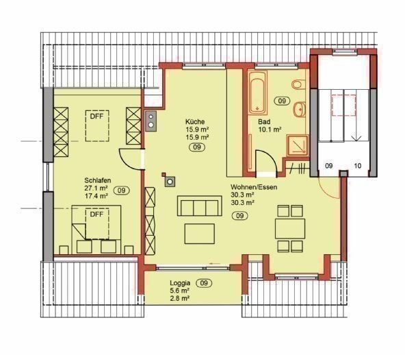 Immobilie zum Kauf provisionsfrei als Kapitalanlage geeignet 269.000 € 2 Zimmer 73,5 m²<br/>Fläche Veitsbronn Veitsbronn 90587