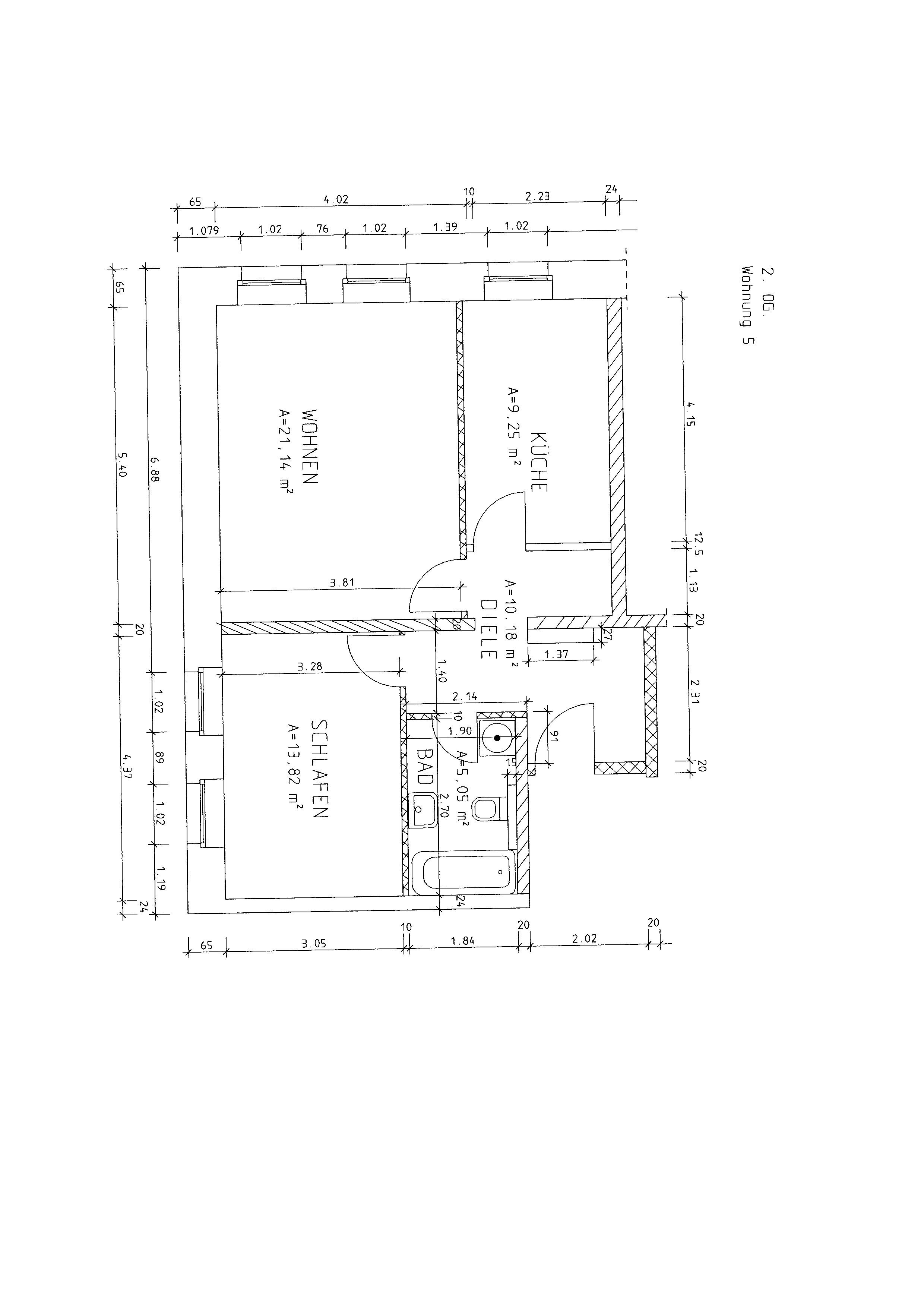 Wohnung zur Miete 346 € 2 Zimmer 56 m²<br/>Wohnfläche 2.<br/>Geschoss ab sofort<br/>Verfügbarkeit Markt 14 Aschersleben Aschersleben 06449