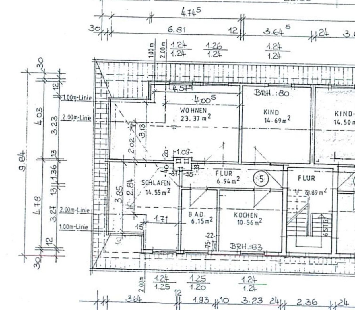 Wohnung zur Miete 650 € 3 Zimmer 76 m²<br/>Wohnfläche 2.<br/>Geschoss Hermann-Stöber-Straße 20 Oberstadt / Braunschweiger Straße Helmstedt 38350