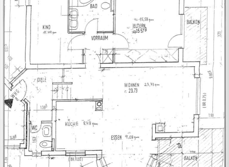 Wohnung zum Kauf 399.000 € 3 Zimmer 90,6 m² 3. Geschoss Neuenhain Bad Soden - Neuenhain 65812