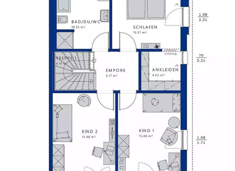 Doppelhaushälfte zum Kauf 664.555 € 4,5 Zimmer 148 m² 225 m² Grundstück Weisenau Mainz Weisenau 55130