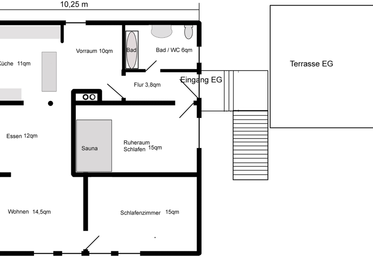 Mehrfamilienhaus zum Kauf 349.000 € 9 Zimmer 206 m² 648 m² Grundstück frei ab sofort Rohrbacherstr 16 Stadtgebiet Triberg 78098