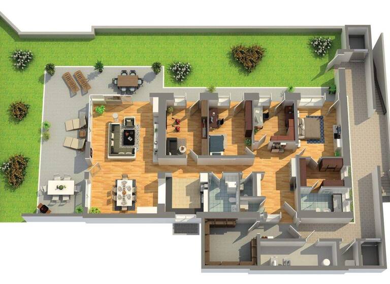 Wohnung zum Kauf - Erstbezug provisionsfrei 999.999 € 5,5 Zimmer 196 m² EG Waldkirch 79183