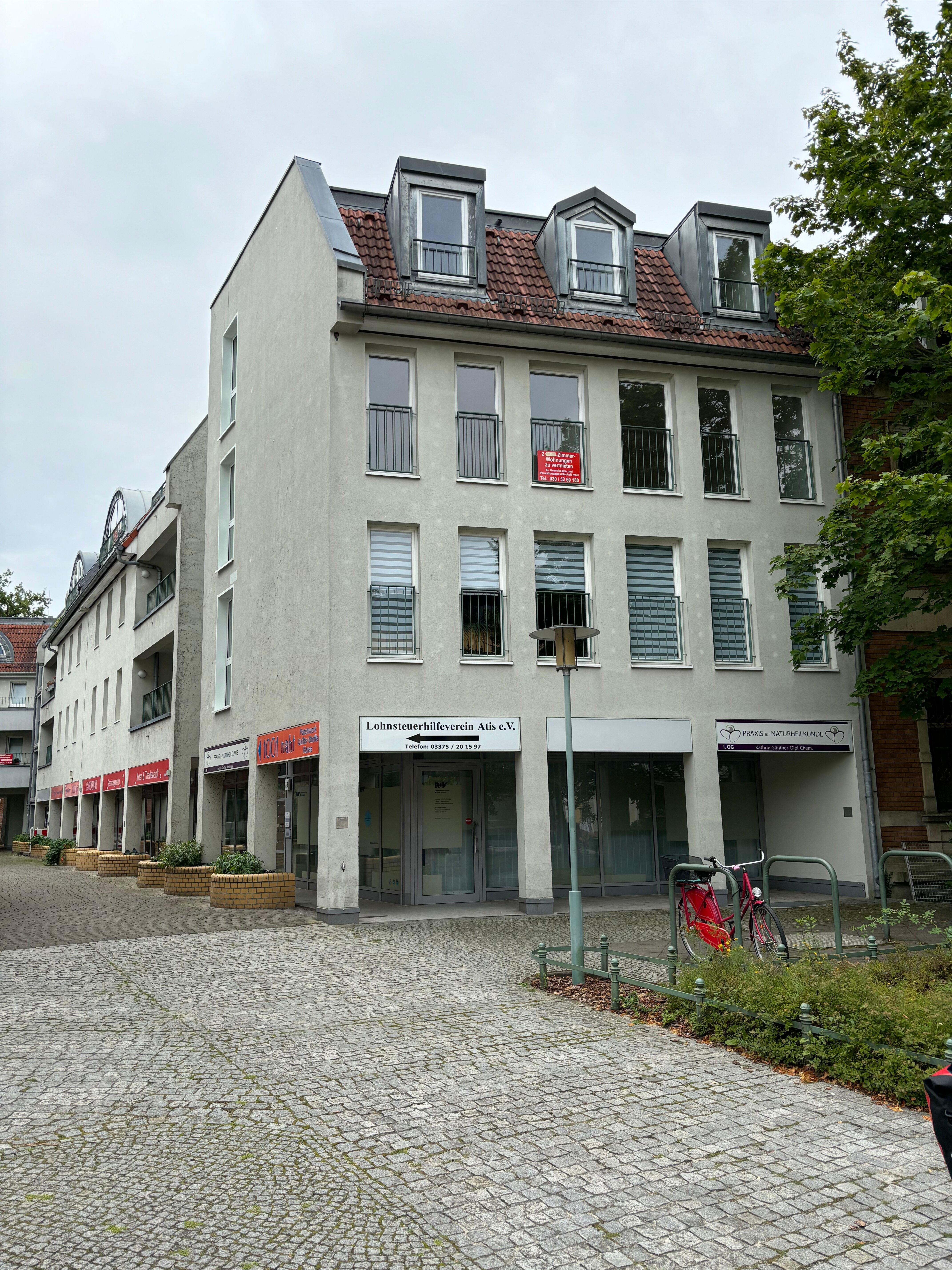 Wohnung zur Miete 885 € 2 Zimmer 59 m²<br/>Wohnfläche ab sofort<br/>Verfügbarkeit Bahnhofstraße 7 b Kernstadt Königs Wusterhausen 15711