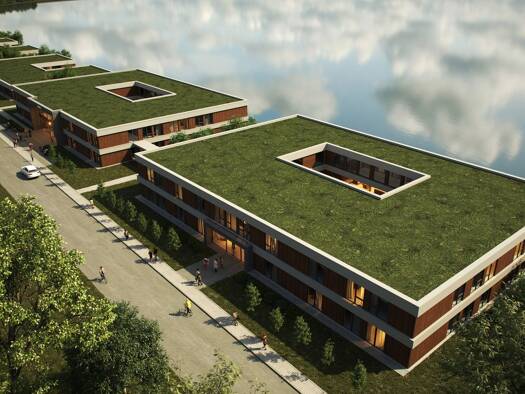 Büro zur Miete provisionsfrei 5 Zimmer 88,6 m² Bürofläche Seepromenade 10 Zwenkau Zwenkau 04442