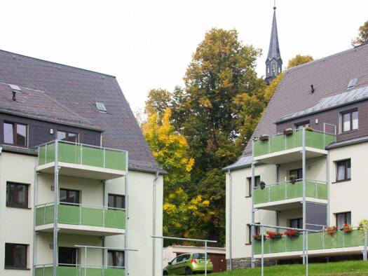 Wohnung zur Miete 399 € 2 Zimmer 58 m² EG Jägerhof 3 Wilkau-Haßlau 08112