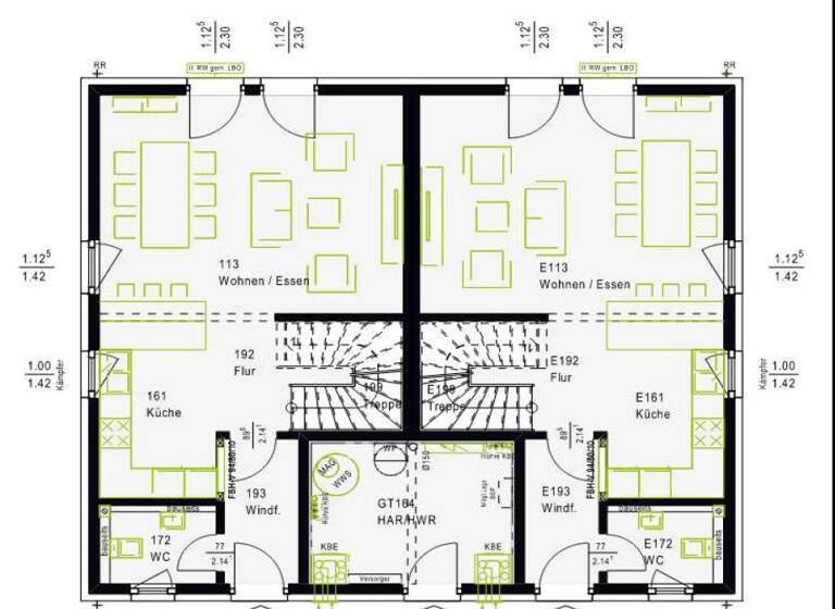 Mehrfamilienhaus zum Kauf 516.399 € 8 Zimmer 210 m² 400 m² Grundstück Wanheimerort Duisburg 47055