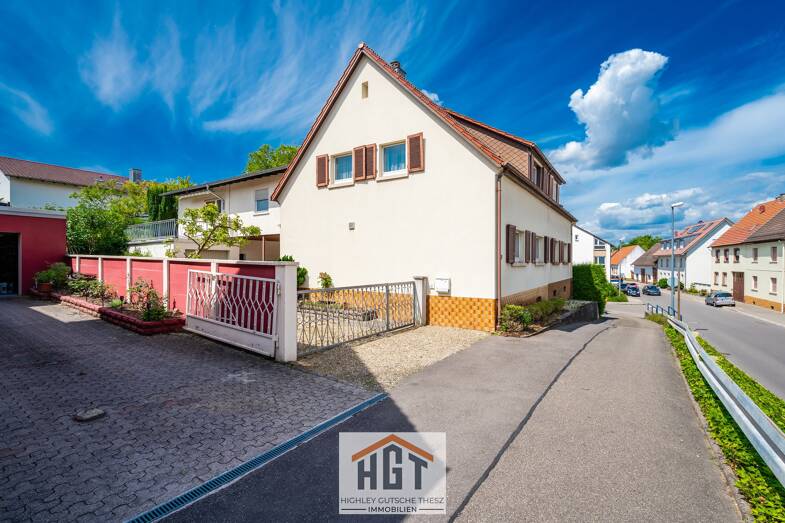 Doppelhaushälfte zum Kauf 350.000 € 6 Zimmer 145 m² 348 m² Grundstück frei ab sofort Obergrombach Bruchsal 76646