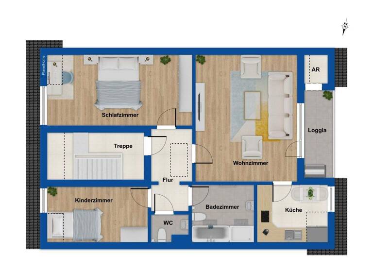 Wohnung zum Kauf 169.000 € 3 Zimmer 70,2 m² Sankt Augustin 53757