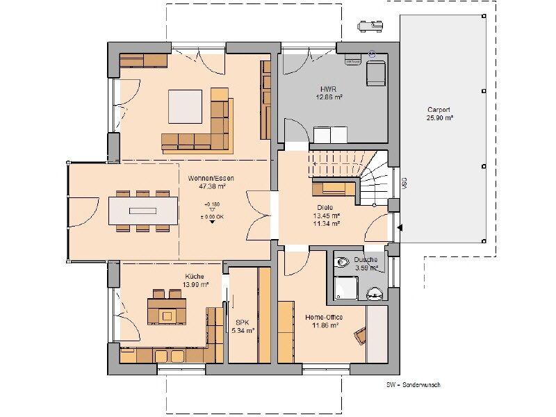 Einfamilienhaus zum Kauf 794.995 € 5 Zimmer 192 m²<br/>Wohnfläche 2.194 m²<br/>Grundstück Häselrieth Hildburghausen 98646