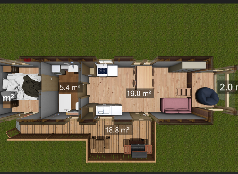 Haus zum Kauf provisionsfrei 149.900 € 42 m² 350 m² Grundstück frei ab 01.05.2026 Neukirchenerstrasse Kirchweidach 84558