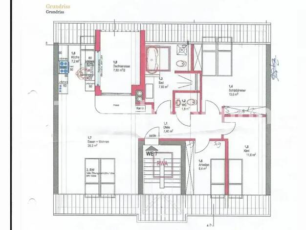 Wohnung zur Miete Tauschwohnung 1.143 € 4 Zimmer 85 m² 3. Geschoss Gohlis-Nord Leipzig 04157