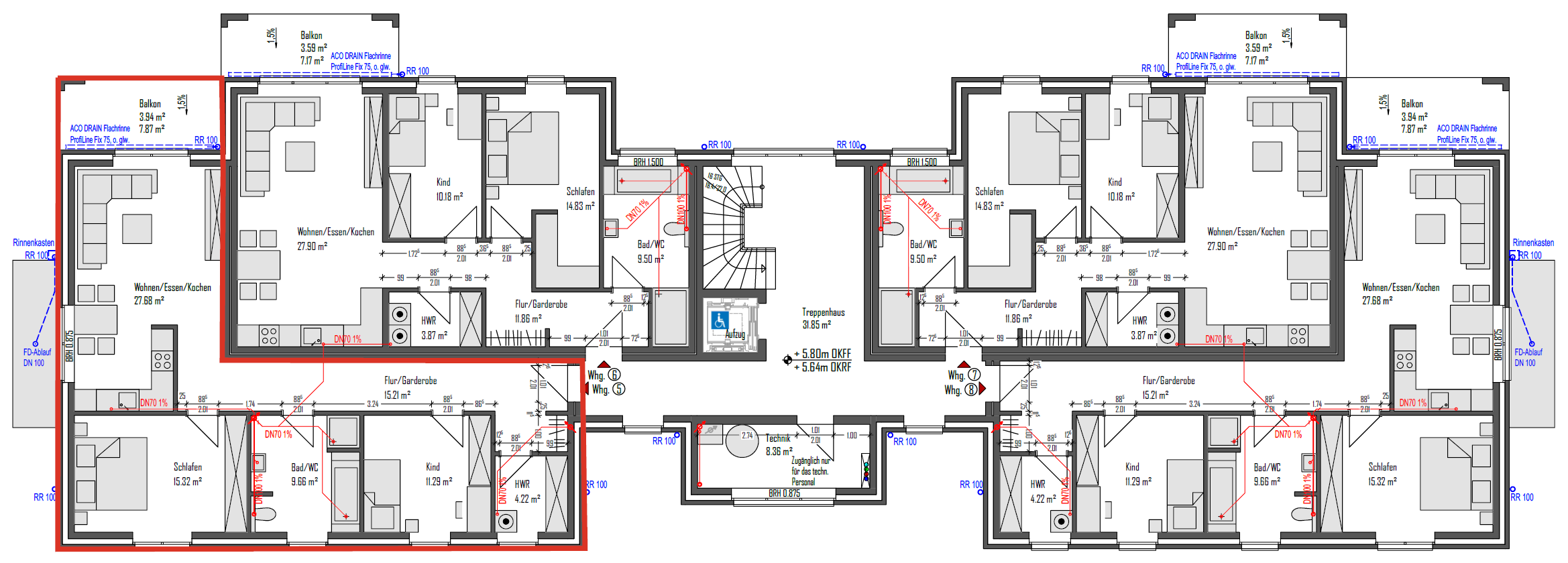 Wohnung zur Miete 770 € 3 Zimmer 87 m²<br/>Wohnfläche Hauptstraße 35 Ostrhauderfehn Ostrhauderfehn 26842