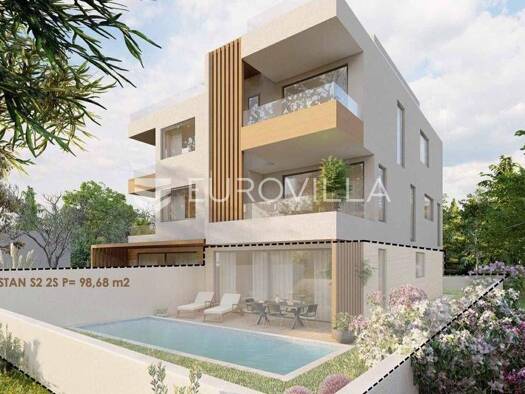 Wohnung zum Kauf 473.300 € 2 Zimmer 99 m² Bibinje Bibinje 23205