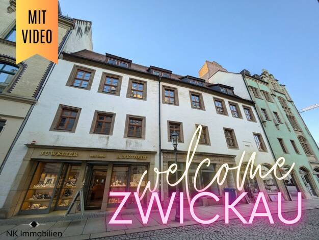 Laden zur Miete 900 € 2 Zimmer 73,5 m² Verkaufsfläche Hauptmarkt 2 Innenstadt 111 Zwickau 08056