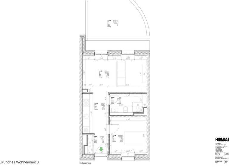 Terrassenwohnung zur Miete - Erstbezug 1.010 € 2 Zimmer 59,2 m² frei ab sofort Am Schinnergraben 31-31b Hechtsheim Mainz 55129