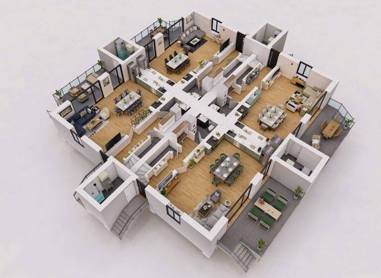 Wohnung zum Kauf provisionsfrei 470.000 € 5 Zimmer 147 m² 2. Geschoss frei ab sofort Radewell-Osendorf Halle (Saale) 06132