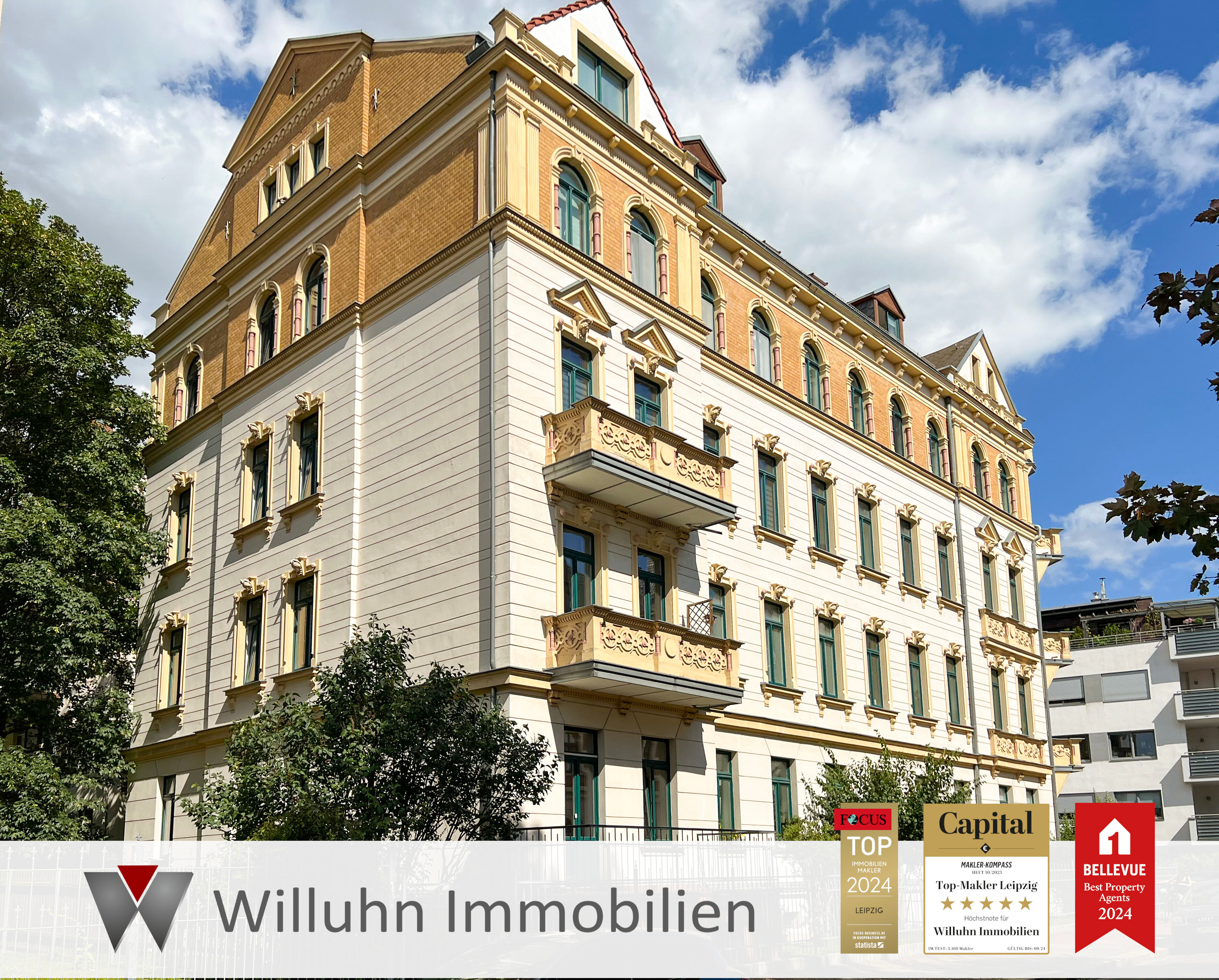 Wohnung zum Kauf 259.900 € 2 Zimmer 79 m²<br/>Wohnfläche 2.<br/>Geschoss Gohlis - Süd Leipzig 04155