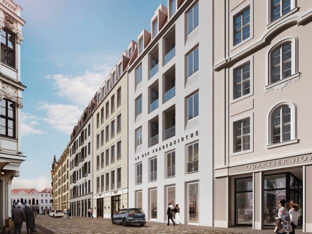 Bürofläche zur Miete - Erstbezug provisionsfrei 1.197 m² Bürofläche teilbar ab 99 m² Innere Altstadt Dresden 01067