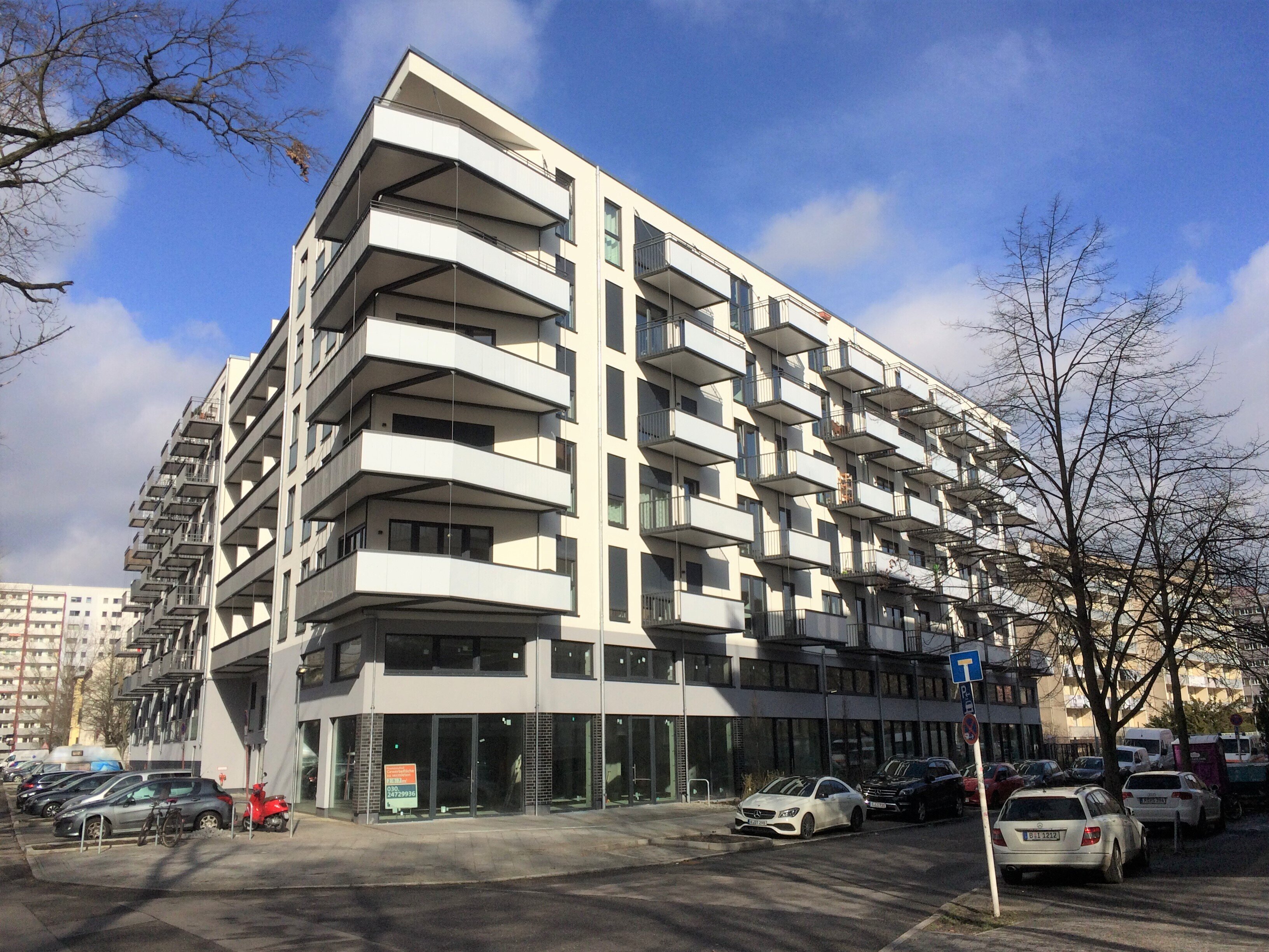 Wohnung zur Miete 884 € 2 Zimmer 46 m²<br/>Wohnfläche 1.<br/>Geschoss Charlottenstr. 21 Friedrichsfelde Berlin 10315