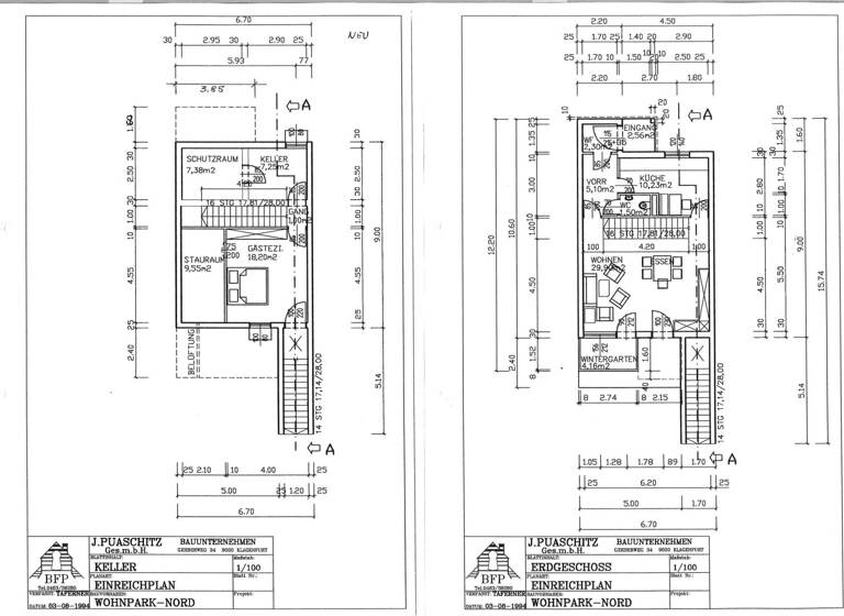 Reihenendhaus zum Kauf 385.000 € 4 Zimmer Innere Stadt Klagenfurt,09.Bez.:Annabichl 9020