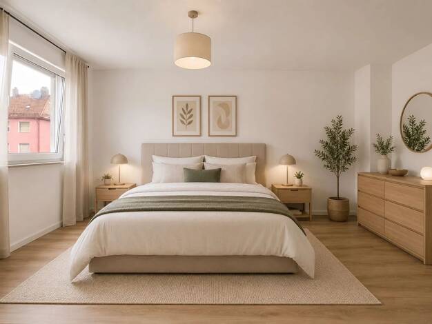 Wohnung zur Miete 670 € 2 Zimmer 60 m² 4. Geschoss Steinbühl Nürnberg 90459