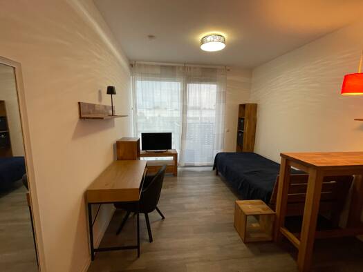 Studio zur Miete 500 € 1 Zimmer 25 m² Geschoss 3/4 frei ab sofort Wesseling 50389