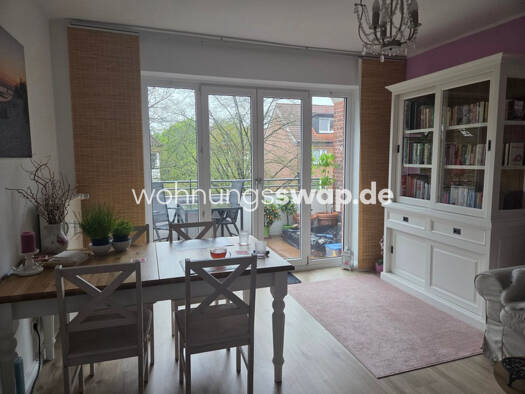 Wohnung zur Miete Tauschwohnung 780 € 3 Zimmer 73 m² 3. Geschoss Barmbek-Süd Nord 22081