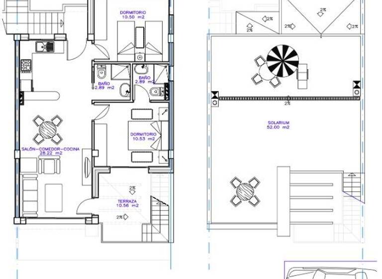 Bungalow zum Kauf provisionsfrei 239.000 € 3 Zimmer 116 m² 52 m² Grundstück Calle Valle de Ordesa San Pedro del Pinatar 30740