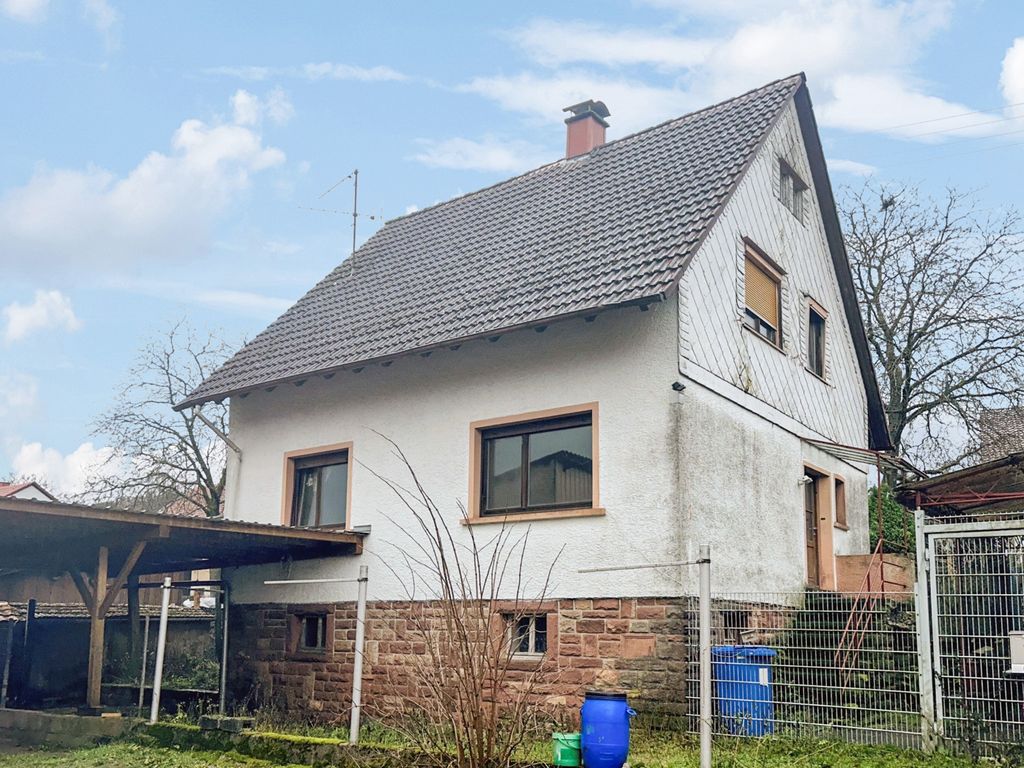 Einfamilienhaus zum Kauf 98.000 € 5 Zimmer 110 m²<br/>Wohnfläche 276 m²<br/>Grundstück Waldkatzenbach Waldbrunn 69429