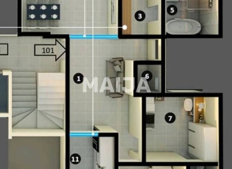 Studio zum Kauf 274.320 € 4 Zimmer 189 m² EG Zone 5, Almadies Almadies 10 200