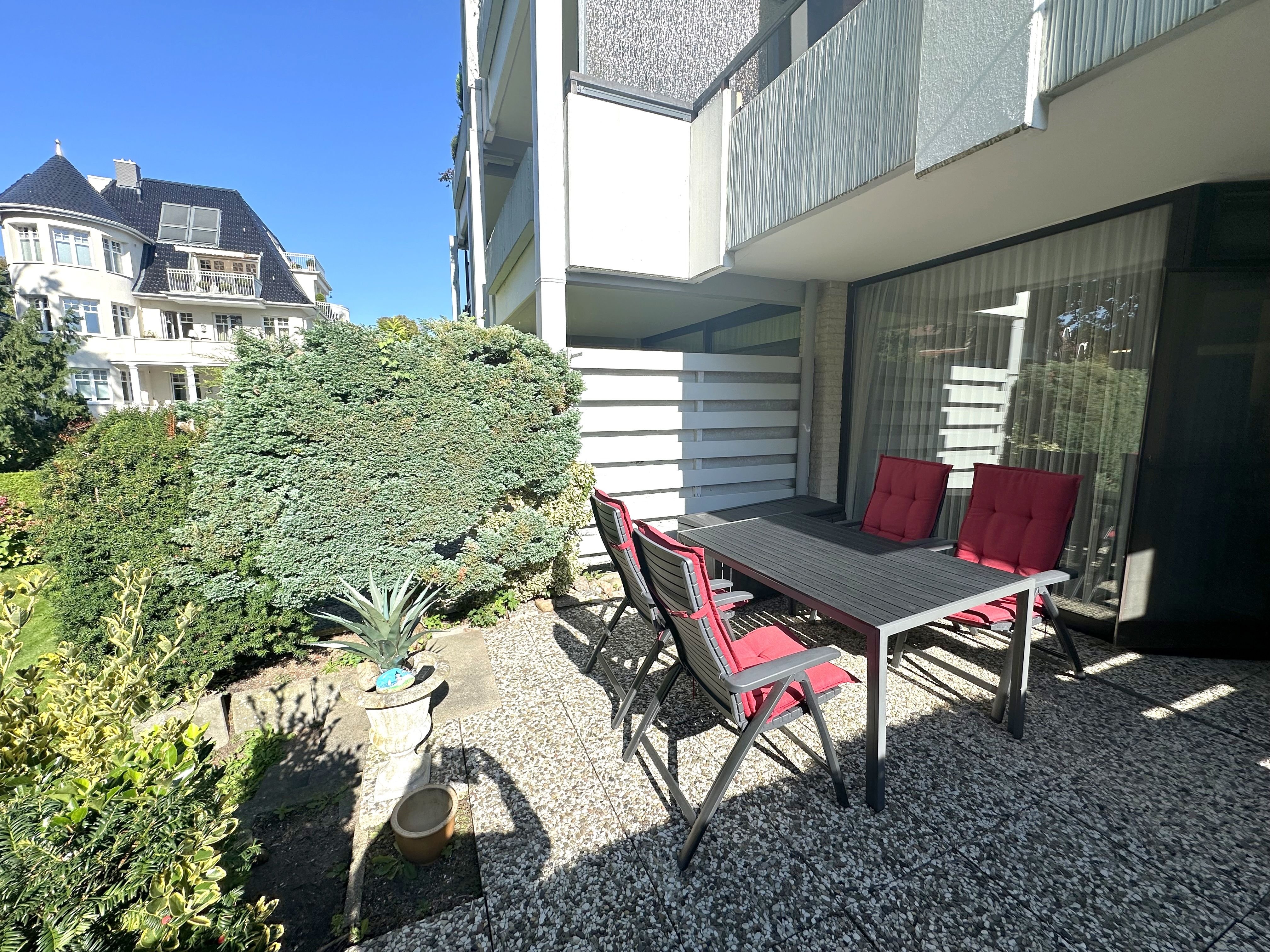 Terrassenwohnung zum Kauf 369.000 € 1 Zimmer 60,3 m²<br/>Wohnfläche ab sofort<br/>Verfügbarkeit Kaiserallee 31 Alt-Travemünde / Rönnau Lübeck 23570