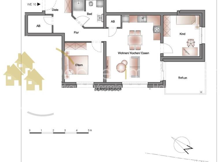 Wohnung zum Kauf 351.000 € 3 Zimmer 70,8 m²<br/>Wohnfläche 3.<br/>Geschoss Lorestraße 8 Dinkelsbühl Dinkelsbühl 91550