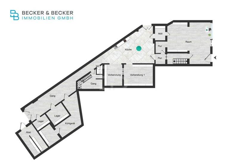 Gewerbeobjekt zum Kauf als Kapitalanlage geeignet 689.000 € 4 Zimmer 546 m² 511 m² Grundstück Dünnwald Köln 51069
