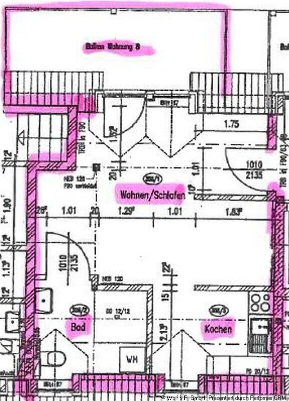 Wohnung zur Miete 335 € 1 Zimmer 37 m²<br/>Wohnfläche 2.<br/>Geschoss Gutshof 2 Pesterwitz Pesterwitz 01705