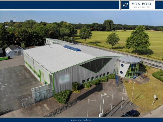 Lagerhalle zur Miete 6,67 € 840 m² Lagerfläche Altmoorhausen Hude (Oldenburg) 27798