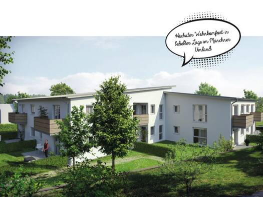Wohnung zur Miete - Erstbezug 1.523 € 3 Zimmer 105 m² EG frei ab 01.12.2026 Taufkirchen, Vils Taufkirchen 84416