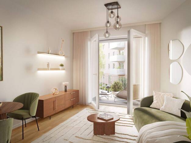 Studio zum Kauf - Neubau provisionsfrei 199.000 € 1 Zimmer 37,9 m² 1. Geschoss Nürnberger Str. 38 Kreuzstein Bayreuth 95448