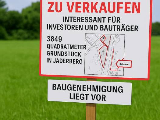 Grundstück zum Kauf 180.000 € 3.849 m² Grundstück Jaderberg Jade 26349