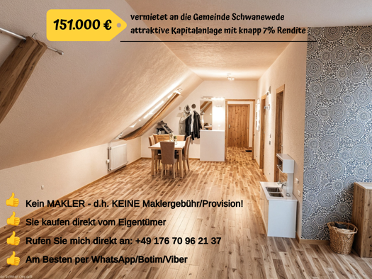 Wohnung zum Kauf provisionsfrei 151.000 € 4 Zimmer 135 m² Geschoss 3/4 Beethovenstraße 18 Schwanewede 28790