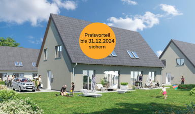 Doppelhaushälfte zum Kauf provisionsfrei 369.900 € 4,5 Zimmer 108,7 m² 596 m² Grundstück frei ab 01.12.2025 Dorotheenweg 10 Müllrose Müllrose 15299