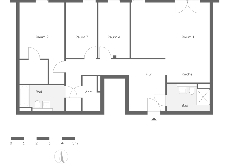 Wohnung zur Miete 1.693 € 4 Zimmer 116,7 m² 4. Geschoss frei ab sofort Wendenschloßstr. 172 Köpenick Berlin 12557