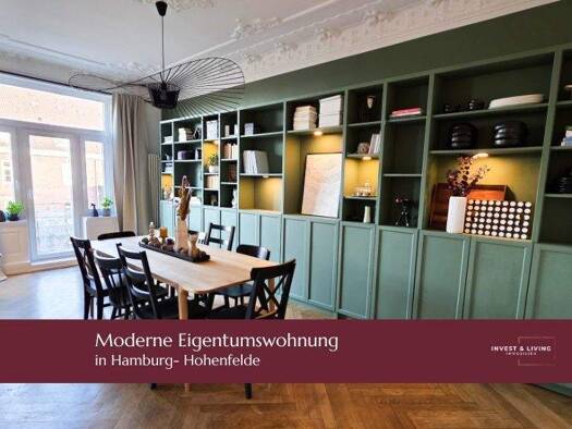 Wohnung zum Kauf 550.000 € 3 Zimmer 79,4 m² Hohenfelde Hamburg 22087