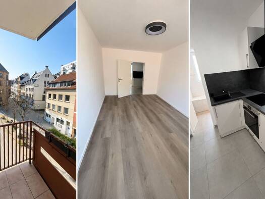 Wohnung zur Miete 600 € 1 Zimmer 27 m² Geschoss 3/4 frei ab 15.09.2026 Gaustraße 24 Altstadt Mainz 55116