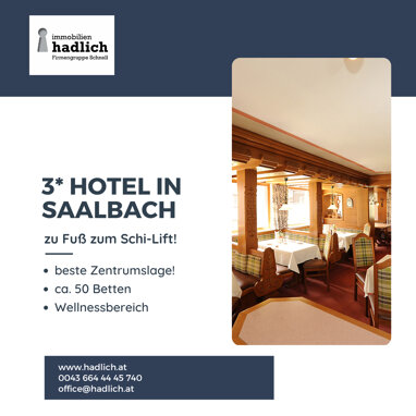 Hotel zum Kauf 4.000.000 € 28 Zimmer 853 m² Grundstück Saalbach 5753