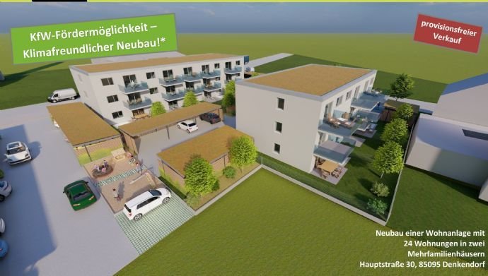 Wohnung zum Kauf provisionsfrei als Kapitalanlage geeignet 412.000 € 3 Zimmer 80,5 m²<br/>Wohnfläche Hauptstraße 30 Denkendorf Denkendorf 85095