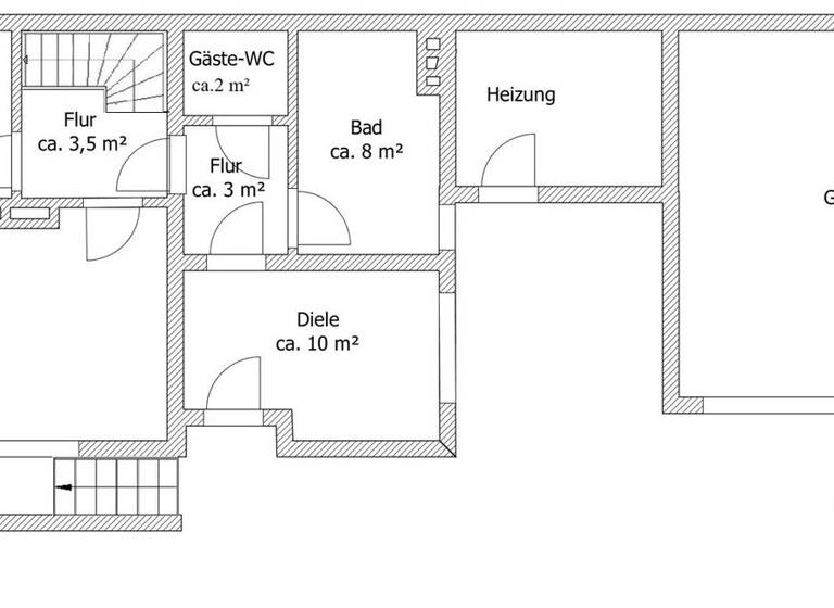 Doppelhaushälfte zum Kauf 199.000 € 3 Zimmer 108 m² 1.063 m² Grundstück Eisenberg 07607