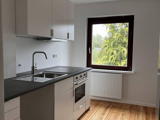 Wohnung zur Miete 510 € 2 Zimmer 42,4 m² 1. Geschoss St. Hubertus 15 a Groß Grönau 23627